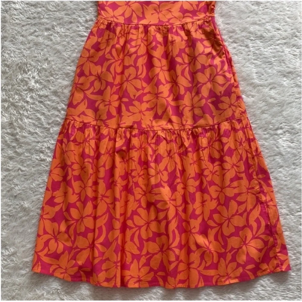 J. Crew Tiered Midi Dress